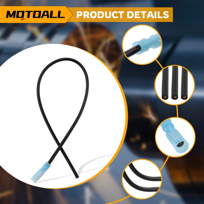 MOTOALL مجموعة إصلاح موصلات شمعات الإشعال MOTOALL 8 قطع لفورد 6.9L IDI ديزل F250 F350 E350 - Image 4